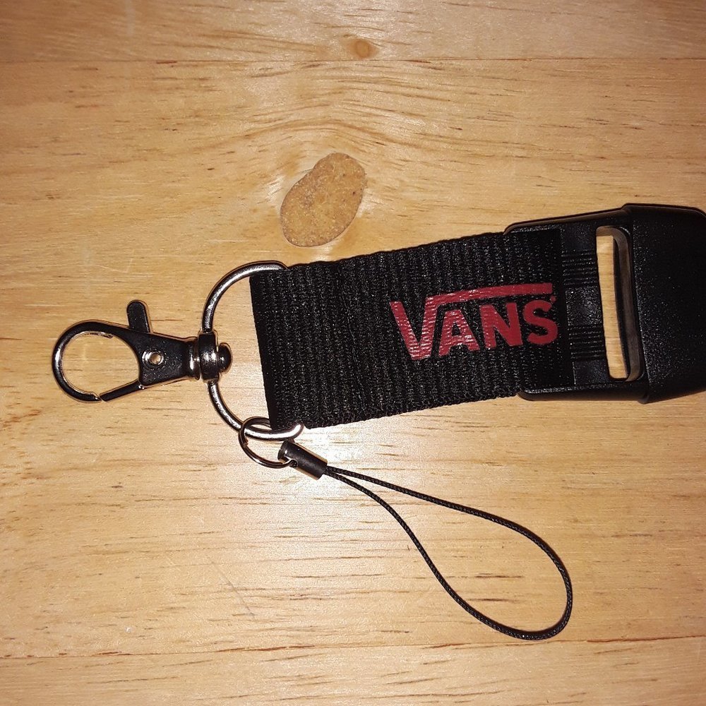 Vans Black One Size Lanyard with Clip 2 - Picture 3 of 8